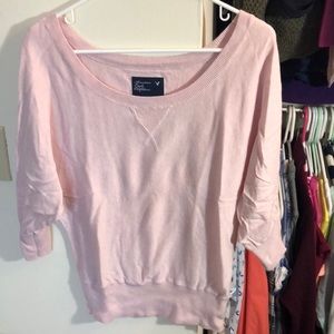 Light Pink Sweater American Eagle